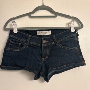 size 0/25 A&F jean shorts
